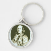 Benjamin Franklin Sleutelhanger (Voorkant)