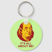 Benjamin Franklin Sleutelhanger (Voorkant)