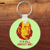 Benjamin Franklin Sleutelhanger (Voorkant)