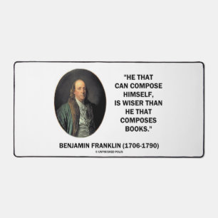 Benjamin Franklin Stelt Zichzelf Wijzere Boeken Sa Bureaumat