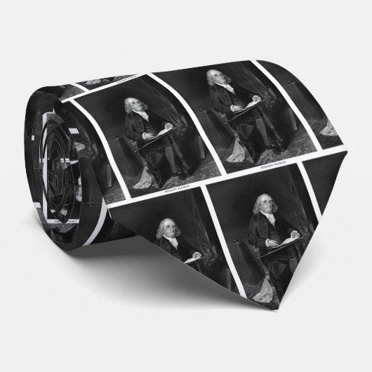 Benjamin Franklin Stropdas (Opgerold)