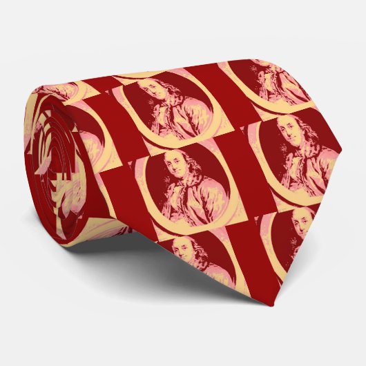 Benjamin Franklin Stropdas (Opgerold)