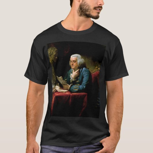 Benjamin Franklin T-shirt (Voorkant)