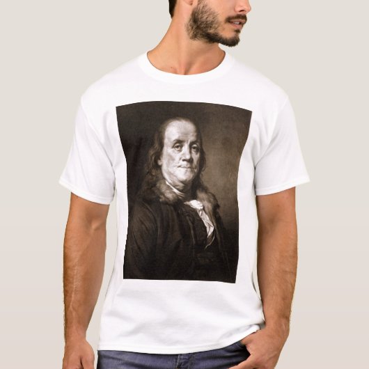 Benjamin Franklin T-shirt (Voorkant)