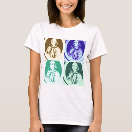 Benjamin Franklin T-shirt (Voorkant)