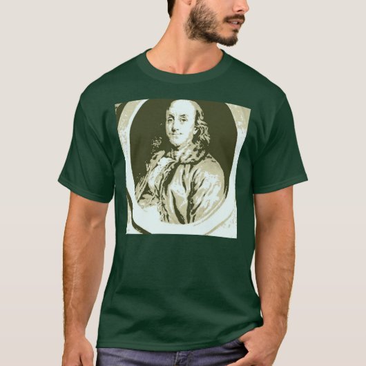Benjamin Franklin T-shirt (Voorkant)