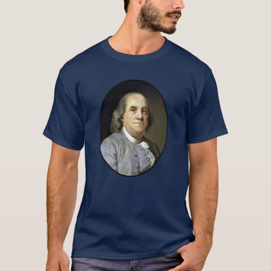 Benjamin Franklin T-shirt (Voorkant)