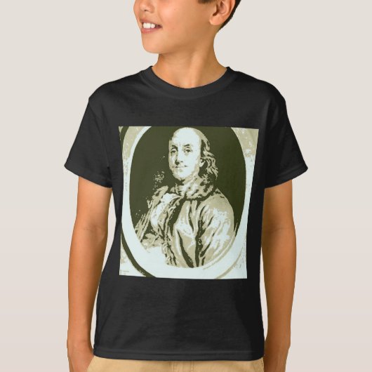 Benjamin Franklin T-shirt (Voorkant)