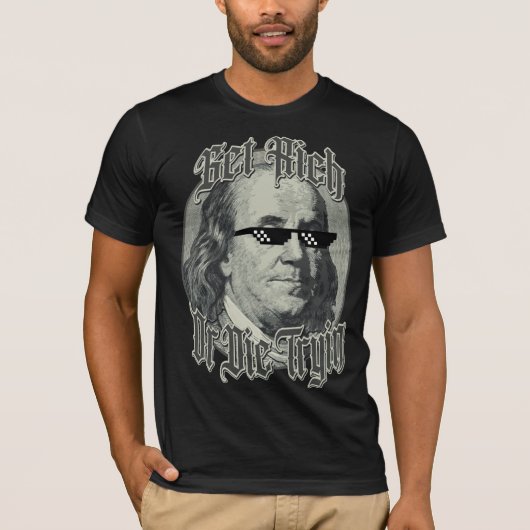Benjamin Franklin T-Shirt (Voorkant)