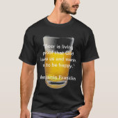 Benjamin Franklin T-shirt (Voorkant)