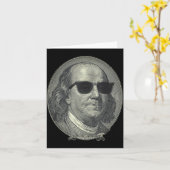 Benjamin Franklin The Benjamin Its All About  Kaart (Gele Bloem)