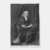 Benjamin Franklin Theedoek (Verticaal)