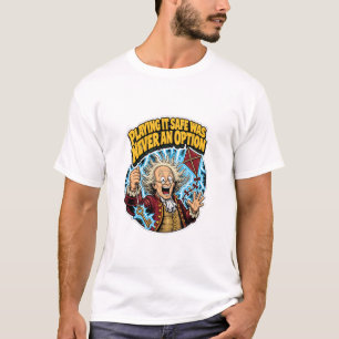 Benjamin Franklin Vlieger Experiment Grappige Wete T-shirt