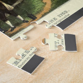 Benjamin Franklin's Lightning and Kite Experiment Legpuzzel (Zijkant)