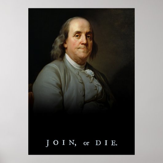 BENJAMIN FRANKLIN'S REJOINDER POSTER (Voorkant)