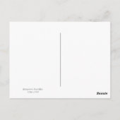 Benjamin Franklin's routineplanning Briefkaart (Achterkant)