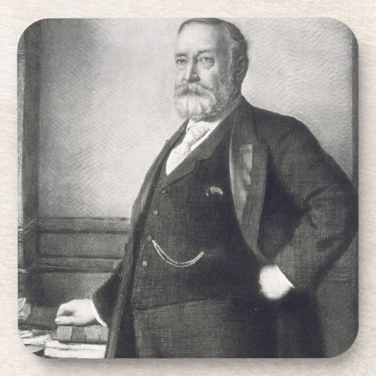 Benjamin Harrison (1833-1901), 23e President van t Drankjes Onderzetter (Voorkant)