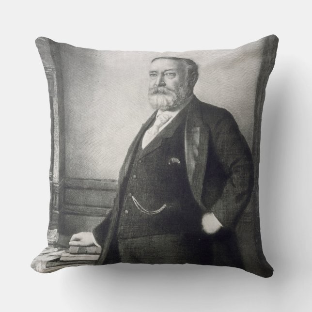 Benjamin Harrison (1833-1901), 23e President van t Kussen (Voorkant)