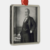 Benjamin Harrison (1833-1901), 23e President van t Metalen Ornament (Rechts)