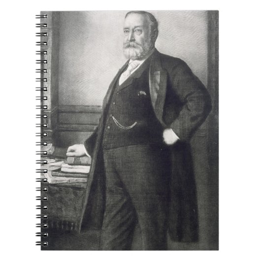 Benjamin Harrison (1833-1901), 23e President van t Notitieboek (Voorkant)
