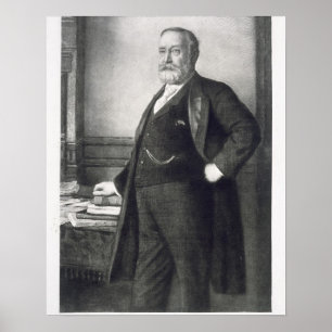 Benjamin Harrison (1833-1901), 23e President van t Poster