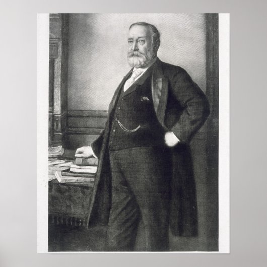 Benjamin Harrison (1833-1901), 23e President van t Poster (Voorkant)
