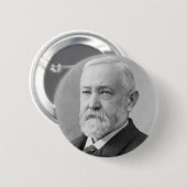 Benjamin Harrison 23 Ronde Button 5,7 Cm (Voorkant /achterkant)