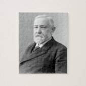 Benjamin Harrison 23ste President van Amerika. Legpuzzel (Verticaal)