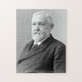 Benjamin Harrison 23ste President van Amerika. Legpuzzel (Verticaal)