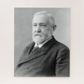 Benjamin Harrison 23ste President van Amerika. Legpuzzel (Verticaal)