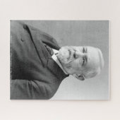 Benjamin Harrison 23ste President van Amerika. Legpuzzel (Horizontaal)