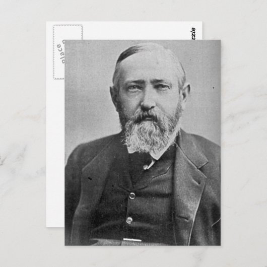 Benjamin Harrison Briefkaart (Voorkant / Achterkant)