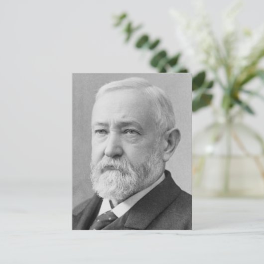 Benjamin Harrison Briefkaart (Staand voorkant)