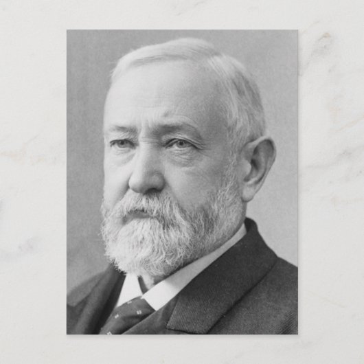 Benjamin Harrison Briefkaart (Voorkant)