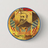 Benjamin Harrison - Button (Voorkant)
