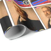 Benjamin Harrison-honkaarten Cadeaupapier (Rol Hoek)