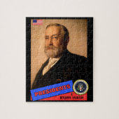Benjamin Harrison-honkaarten Legpuzzel (Verticaal)