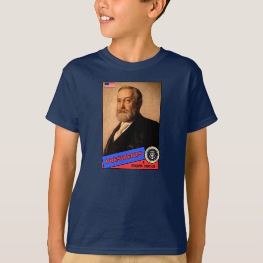 Benjamin Harrison-honkaarten T-shirt (Voorkant)