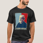 Benjamin Harrison President T-shirt (Voorkant)