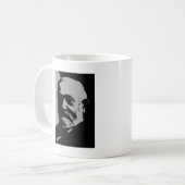 Benjamin Harrison silhouette Koffiemok (Voorkant links)