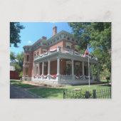 Benjamin Harrison's huis Briefkaart (Voorkant)