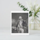 Benjamin Lincoln (1733-1810) (graving) Briefkaart (Staand voorkant)