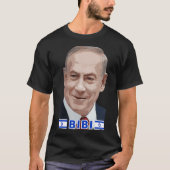 Benjamin Netanyahu - Bibi, premier van de staat T-shirt (Voorkant)