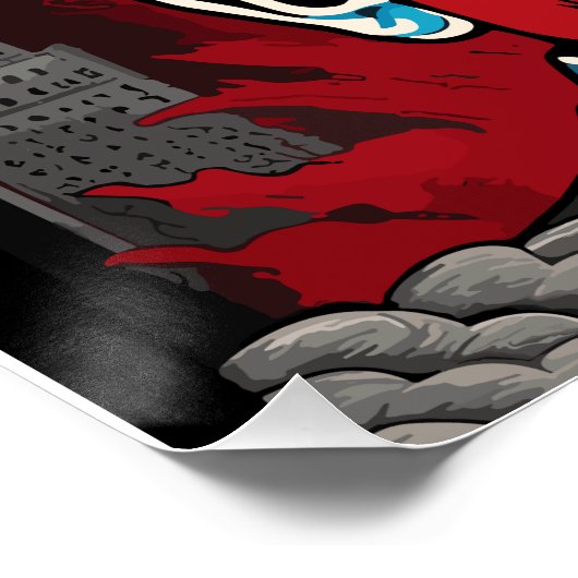 Benjamin Netanyahu DK. Perfect Poster (Hoek)