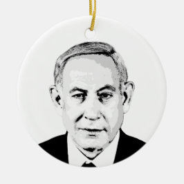 Benjamin Netanyahu Keramisch Ornament