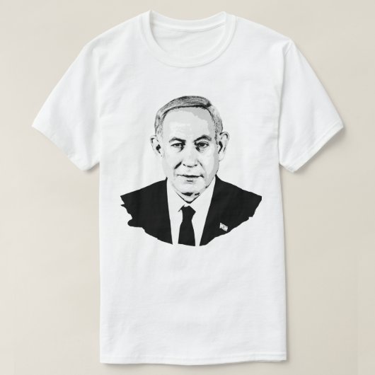 Benjamin Netanyahu T-shirt (Design voorkant)