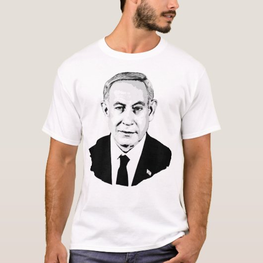 Benjamin Netanyahu T-shirt (Voorkant)