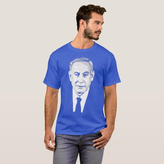 Benjamin Netanyahu T-shirt (Voorkant volledig)
