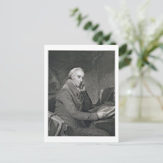Benjamin Rush, gegraveerd door Richard W. Dodson ( Briefkaart (Staand voorkant)
