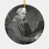 Benjamin Rush, gegraveerd door Richard W. Dodson ( Keramisch Ornament (Voorkant)
